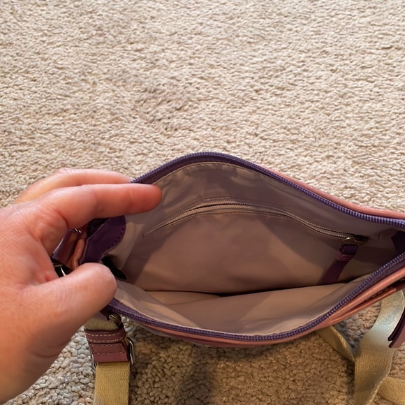 Purple Coach crossbody purse - Picture 5 of 5